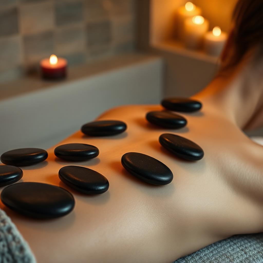 Hot Stone Therapy at Aura Haven Spa Gurugram